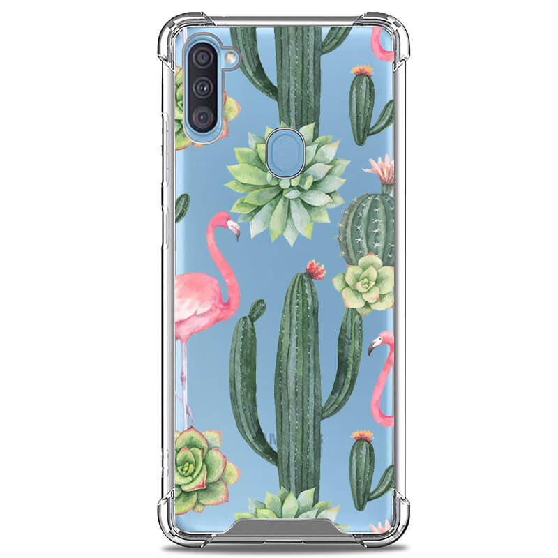 Galaxy A11 CLARITY Case [FLORAL COLLECTION]