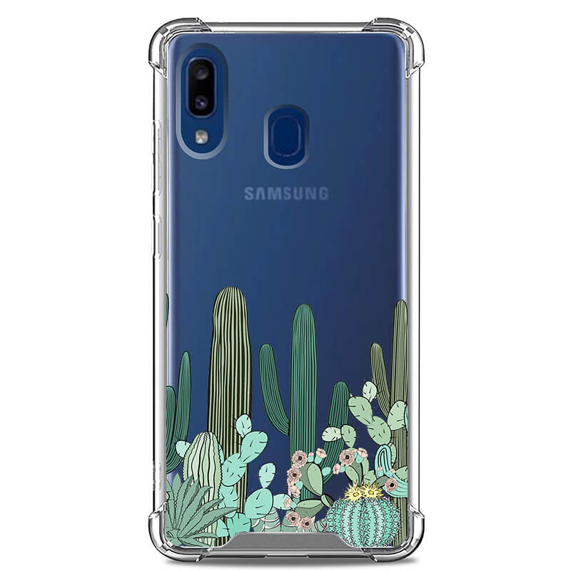 Galaxy A20 CLARITY Case [FLORAL COLLECTION]