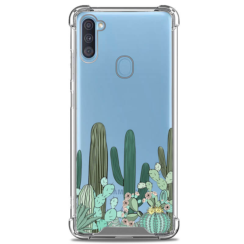 Galaxy A11 CLARITY Case [FLORAL COLLECTION]