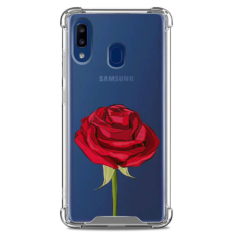 Galaxy A20 CLARITY Case [FLORAL COLLECTION]