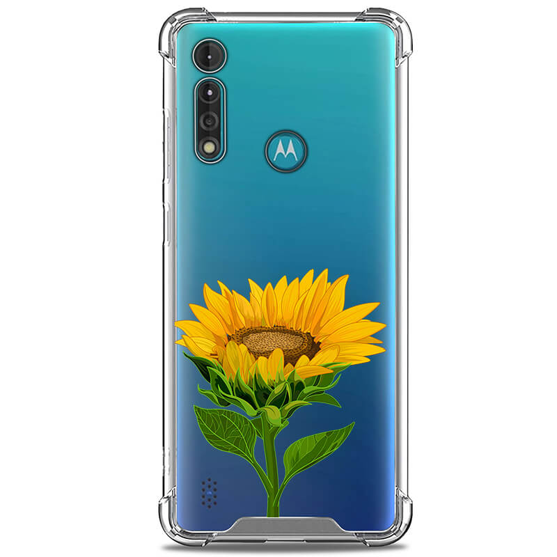 Moto G Stylus 2020 CLARITY Case [FLORAL COLLECTION]
