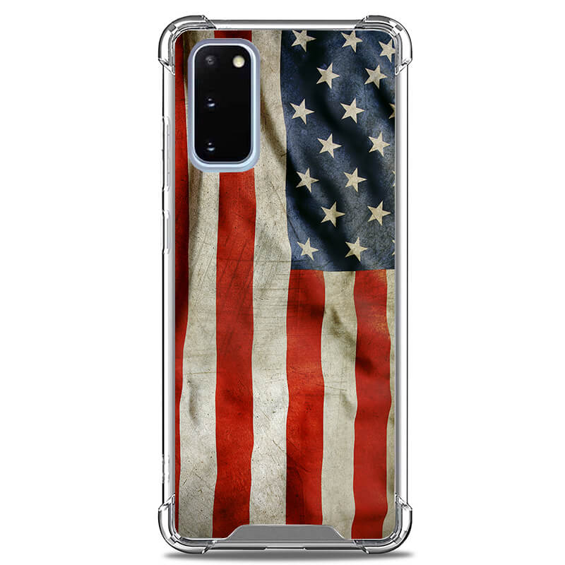 Galaxy S20 Plus CLARITY Case [FLAG COLLECTION]