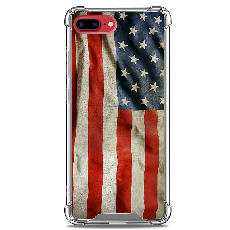 iPhone 7 Plus / iPhone 8 Plus CLARITY Case [FLAG COLLECTION]