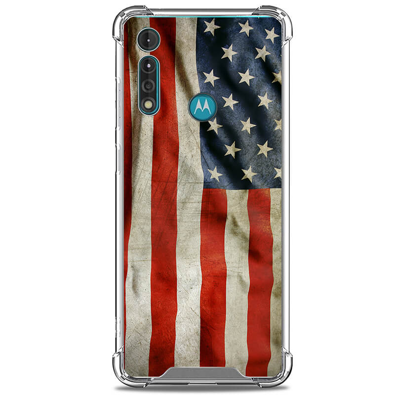 Moto G Stylus 2020 CLARITY Case [FLAG COLLECTION]