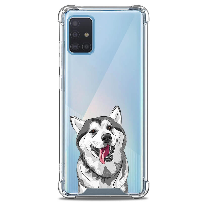 Galaxy A71 CLARITY Case [PET COLLECTION]