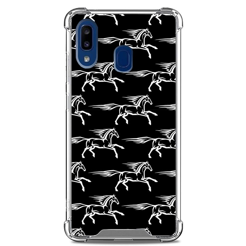 Galaxy A20 CLARITY Case [PATTERN COLLECTION]