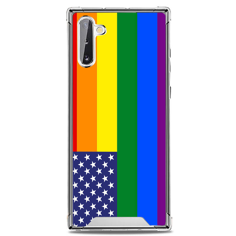 Galaxy Note 10 CLARITY Case [FLAG COLLECTION]