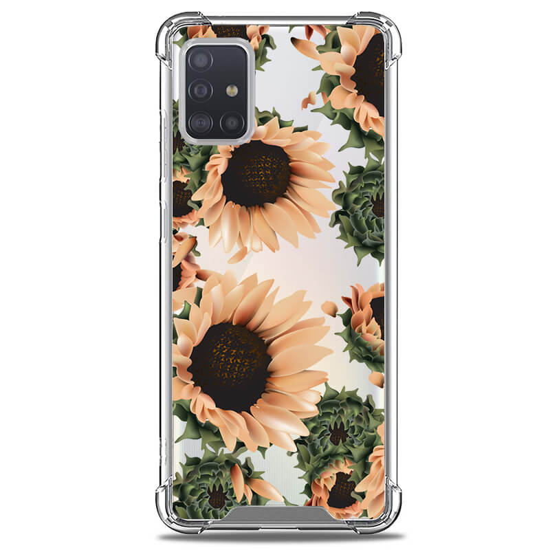 Galaxy A51 CLARITY Case [FLORAL COLLECTION]