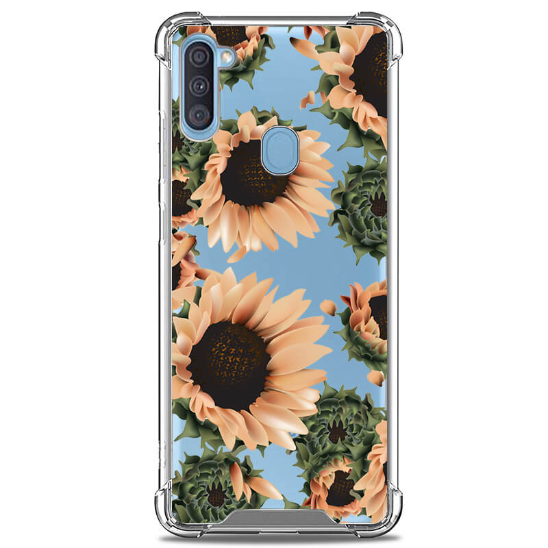 Galaxy A21 CLARITY Case [FLORAL COLLECTION]