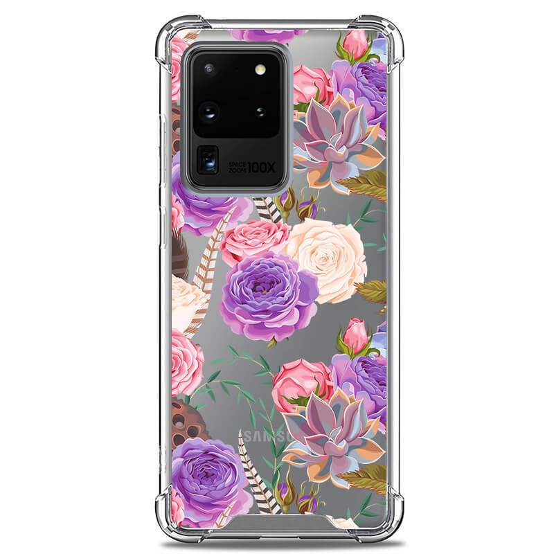 Samsung S20 Ultra CLARITY Case [FLORAL COLLECTION]