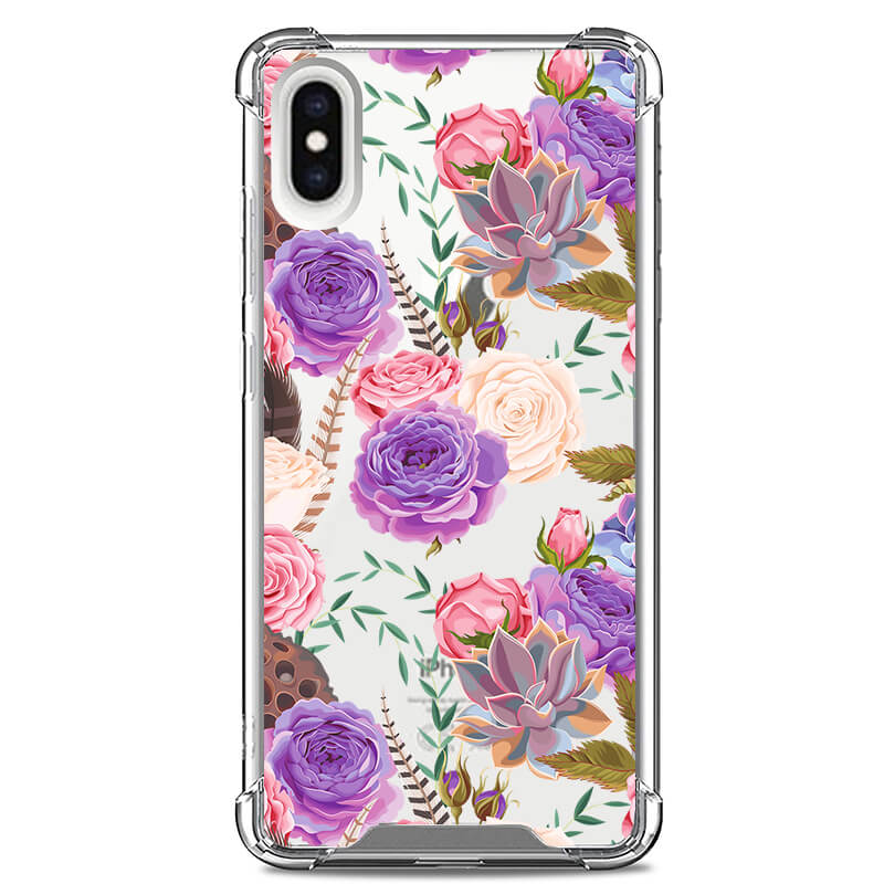 iPhone XS MAX CLARITY Case [FLORAL COLLECTION]