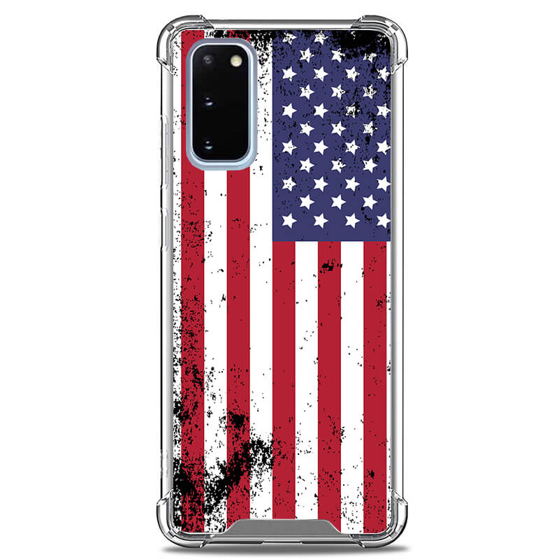 Galaxy S20 Plus CLARITY Case [FLAG COLLECTION]