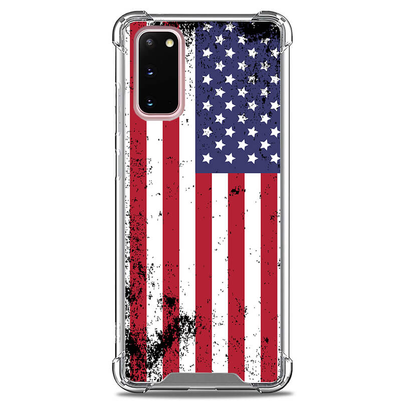 Galaxy S20 CLARITY Case [FLAG COLLECTION]