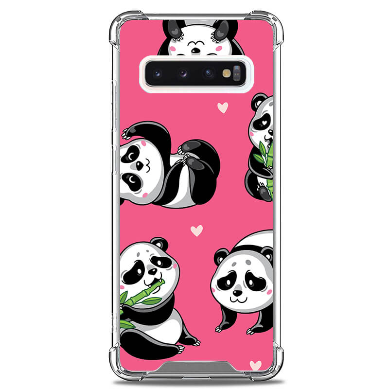 Galaxy S10 Pus CLARITY Case [PATTERN COLLECTION]